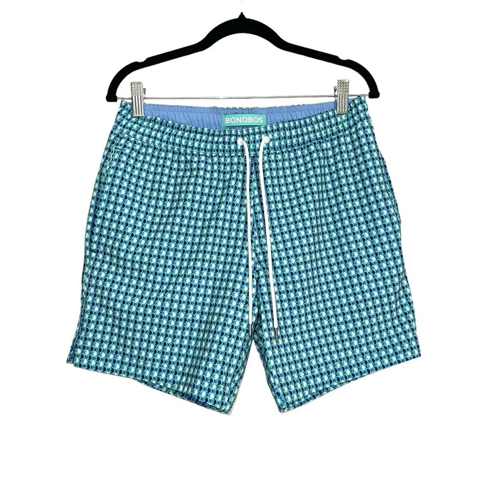 NWOT Bonobos Fish Print Swim Trunks SMALL